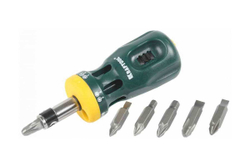 Реверсивная отвертка с битами BIT LOCK 12 в 1 KRAFTOOL 26161-H13
