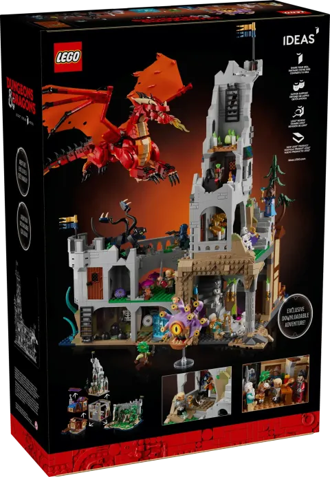 Конструктор LEGO Ideas 21348 Dungeons & Dragons: История красного дракона