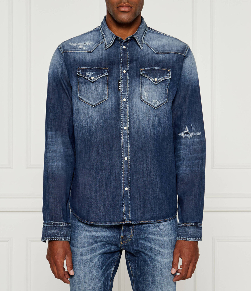 Рубашка Icon Dsquared2 - голубой(S79DL0049 S30341)