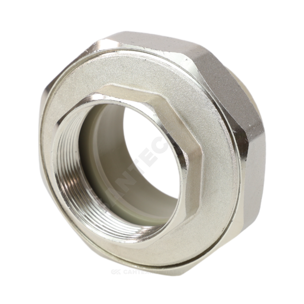Муфта PP-R комбинированная разъемная серая Дн 25х1/2" ВР VALFEX 10155115Г