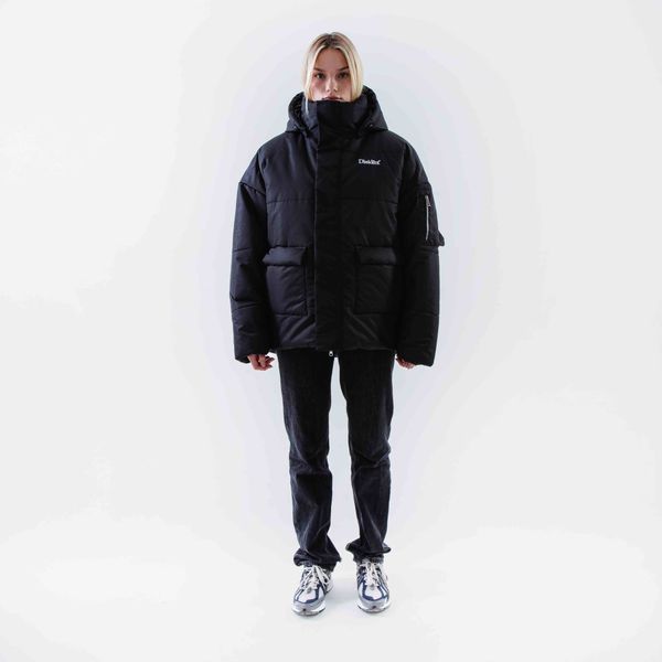 Куртка DD24 черная - фото 8