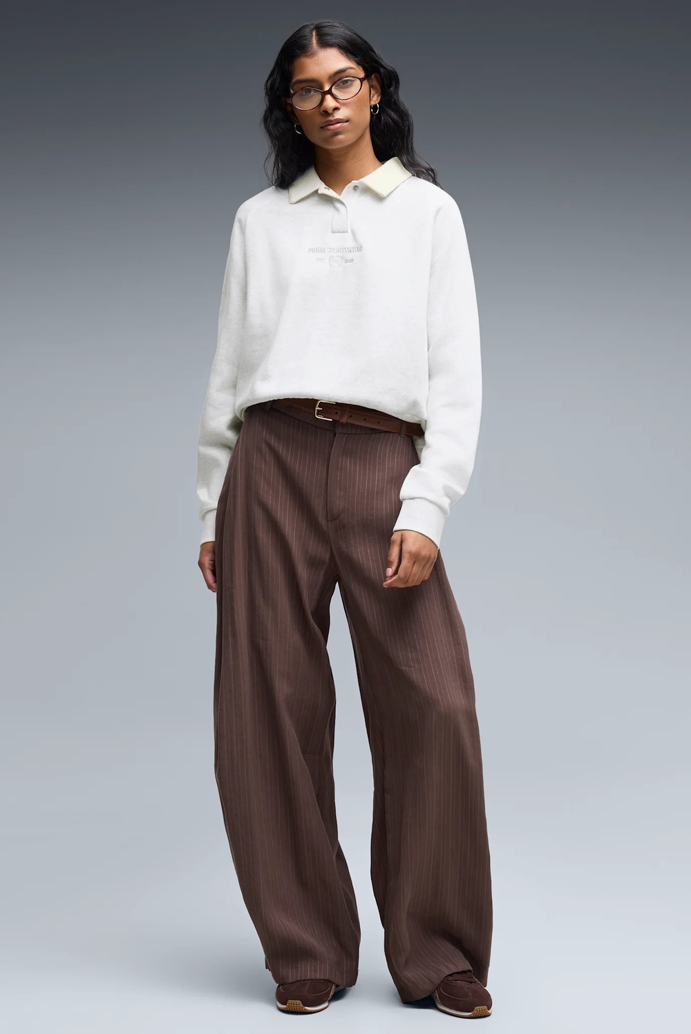 Поло женское PUMA PUMA CLASS Relaxed Longsleeve Polo FL