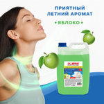 Средство для мытья посуды 5 л, LAIMA PROFESSIONAL, концентрат, «Яблоко», 604651