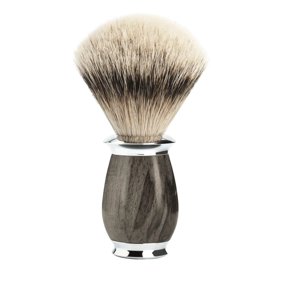 Помазок MUEHLE PURIST Silvertip и каповый бук (091 H 52) 3