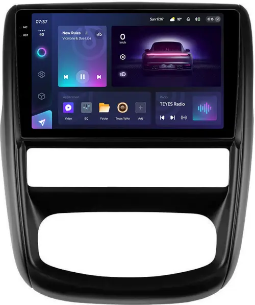 Магнитола для Nissan Terrano 2014-2022 (без штатной КЗВ) - Teyes CC3-2K монитор 9.5" 2K QLED на Android 10, Быстрая, CarPlay, 4G SIM-слот