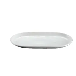 Блюдо овальное 27,5*15 см h2,3 см для подачи белое фарфор NEW P.L. Proff Cuisine [6]