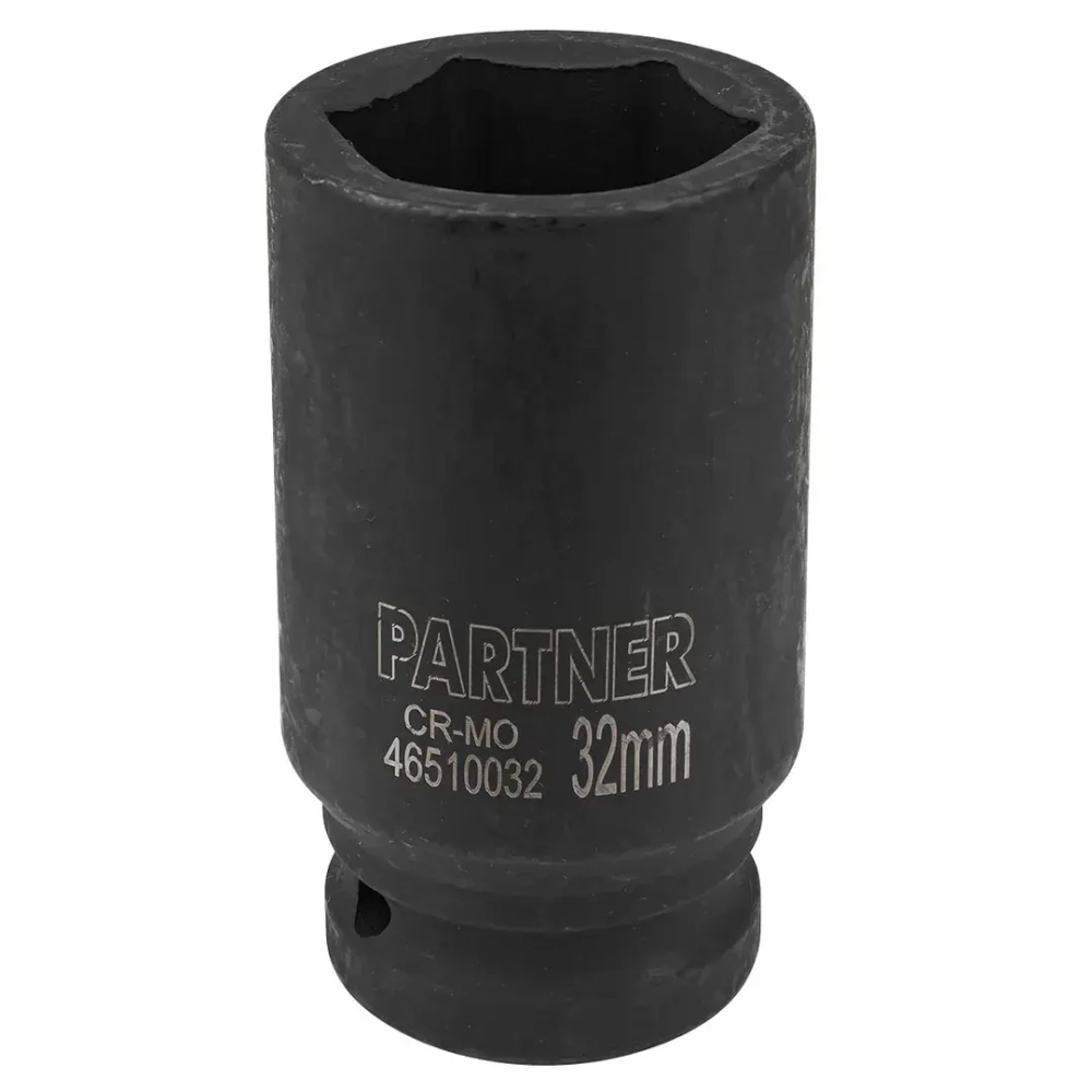 Головка ударная глубокая 32мм 6гр. 3/4'' Partner PA-46510032