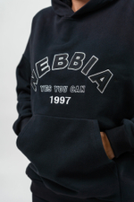 Кофта BRANDED OVERSIZED HOODIE GYM RAT 256 Черная