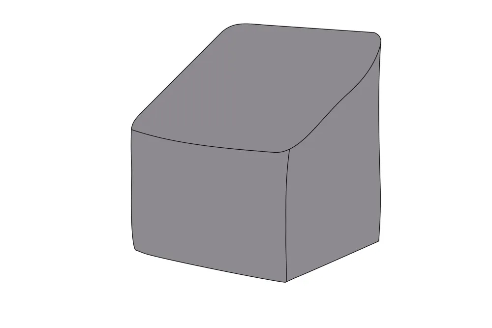 Защитный чехол на кресло Канны 71×74×69 см, цвет серый