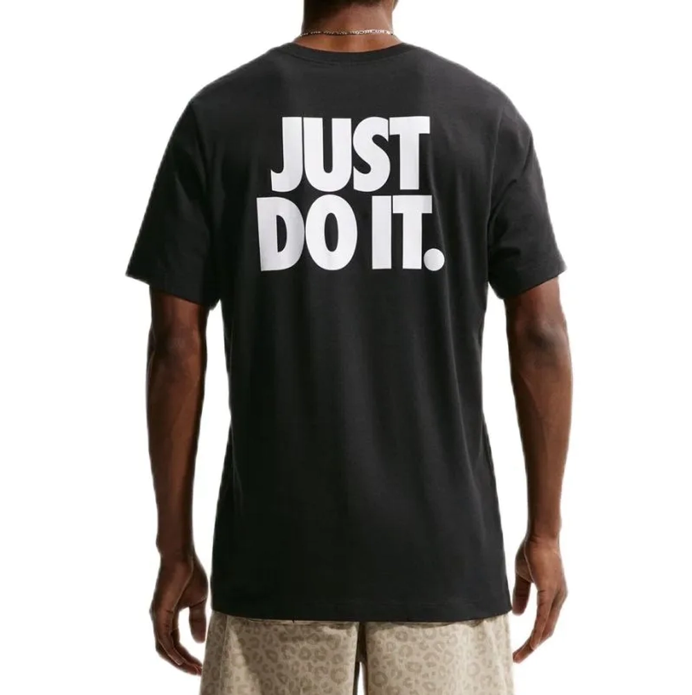 Теннисная футболка Nike Sportswear Just Do It - black/white