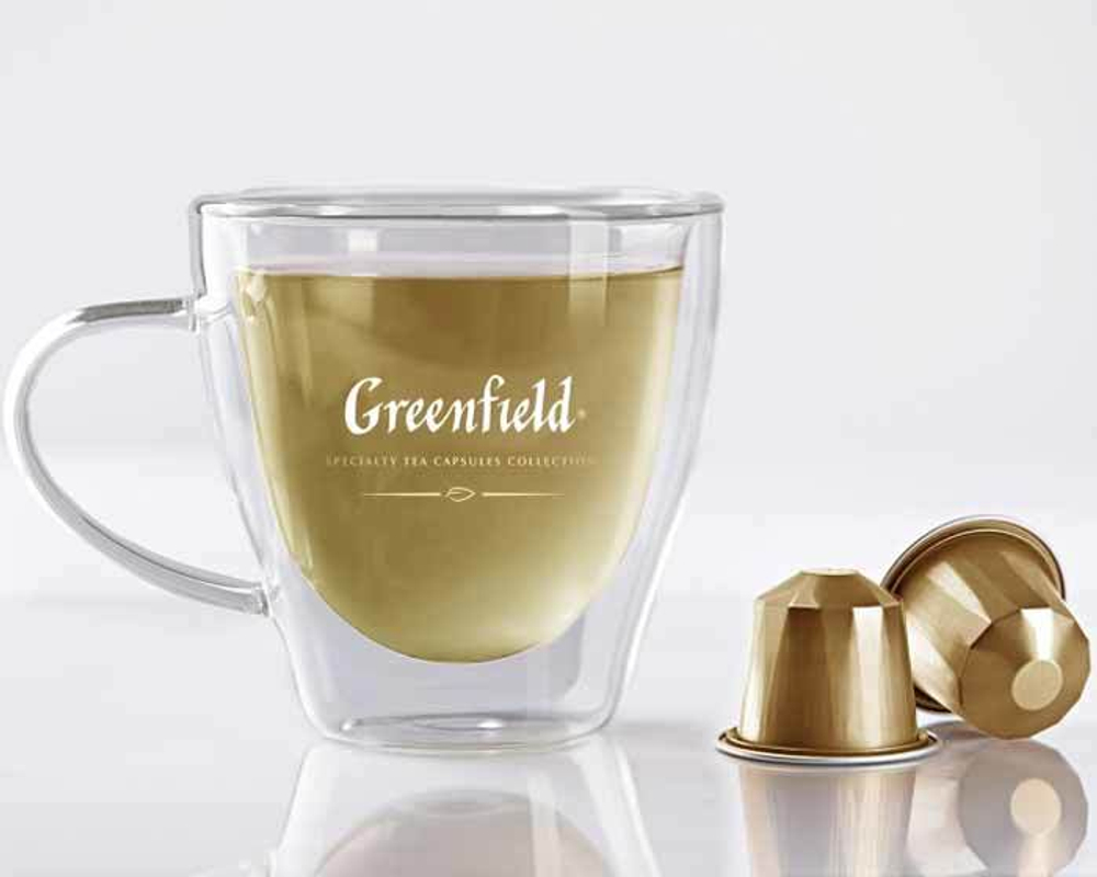 Чай в капсулах Greenfield Garnet Oolong, 10 капсул для кофемашин Nespresso (Гринфилд)