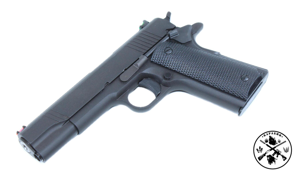 Пистолет ООП ТК1911Т к.44ТК (чёрный оксид)
