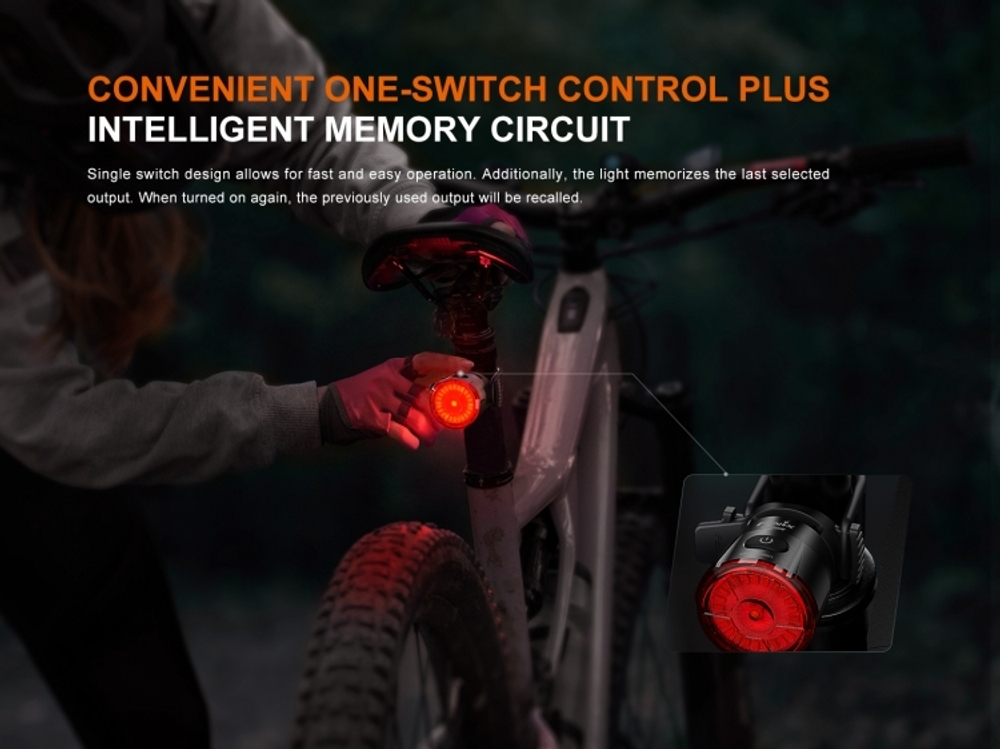 Велофонарь задний Fenix BC06R (Red XP-E2, 30 лм, 560 мАч)