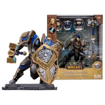 Фигурка World of Warcraft Human Warrior/Paladin 11см, MF16673