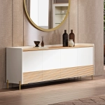 Буфет NOA 2001 Neutro/Lacado Branco IDC Mobiliario