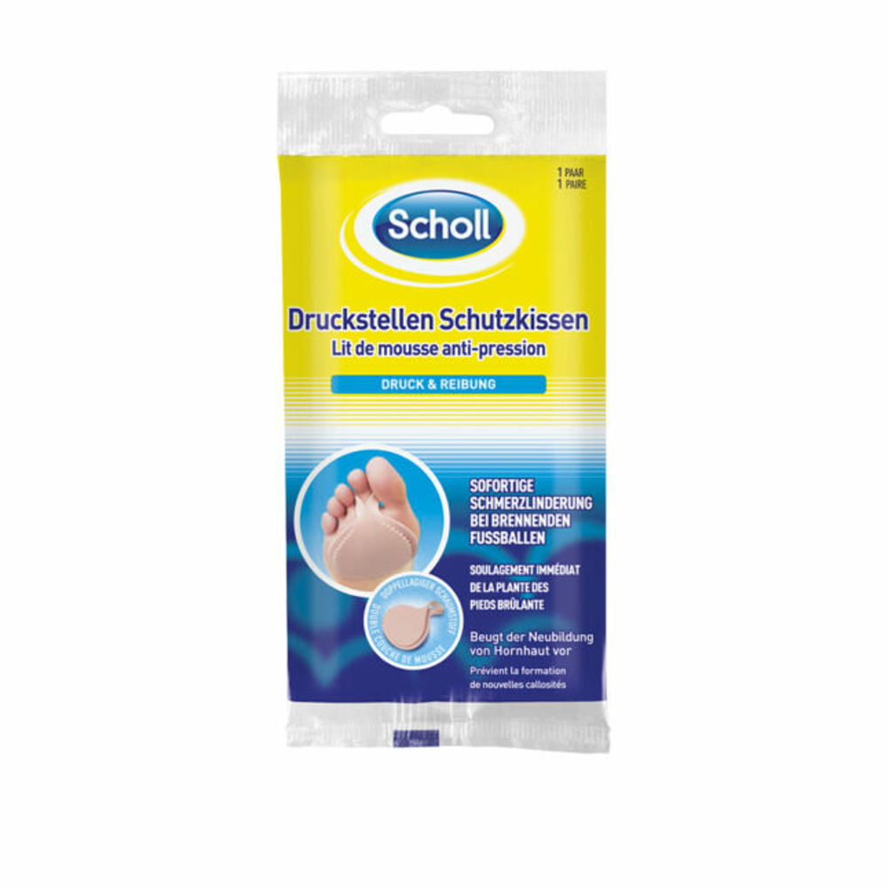 Scholl Защита подушечек стопы от натирания и давления, 1 пара (Германия)