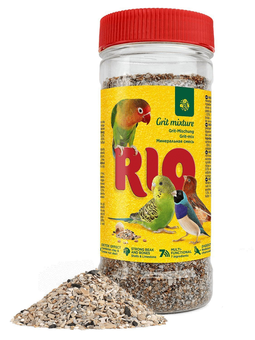 Сухой корм RIO для птиц Минеральная смесь для пищеварения, 520 г
