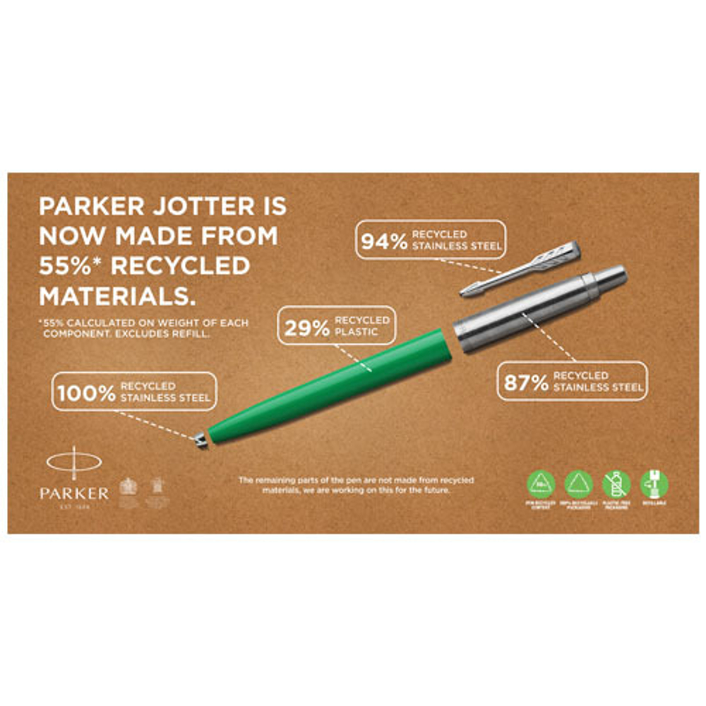 Шариковая ручка Parker Jotter Recycled