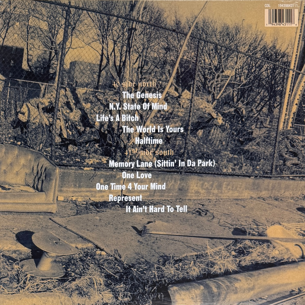 Nas ‎– Illmatic (Европа 2021г.) Clear