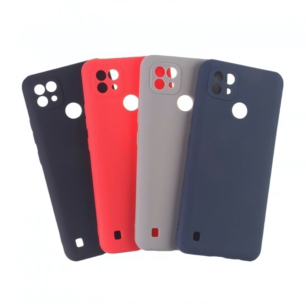 Чехол для Realme C21, ТПУ, 011010 Пыльная роза