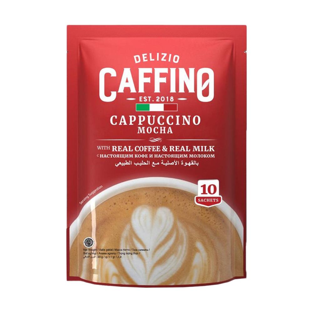 Напиток кофейный Caffino (Мокка) Capuchino упаковка 10шт