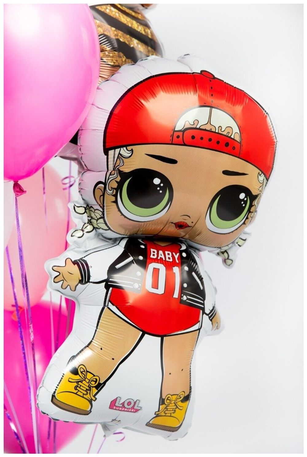 F Фигура ЛОЛ MC SWAG Куклы , 33", 84 см (H) х 47 см (W) шар 