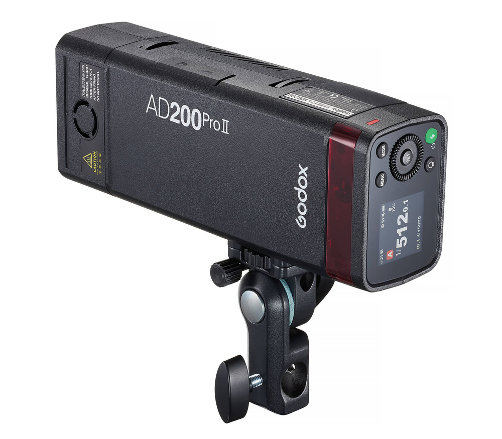 Вспышка Godox Witstro AD200ProII, 200 Дж, 2 сменные головки