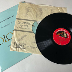 Винтажная виниловая пластинка LP Grieg Григ, Schumann Шуман, Solomon, Herbert Menges, Philharmonia, Piano Concertos (Англия 1961)