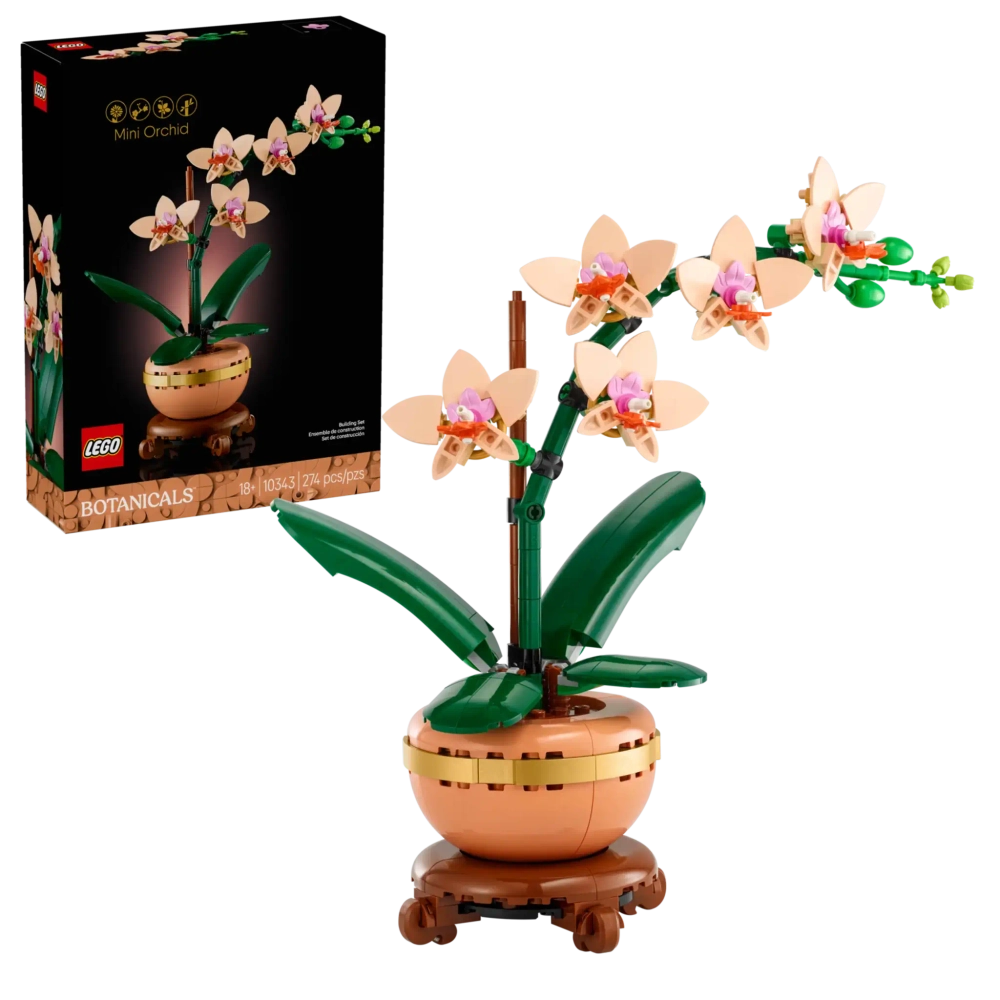 Конструктор LEGO Botanical Collection 10343 Мини орхидея
