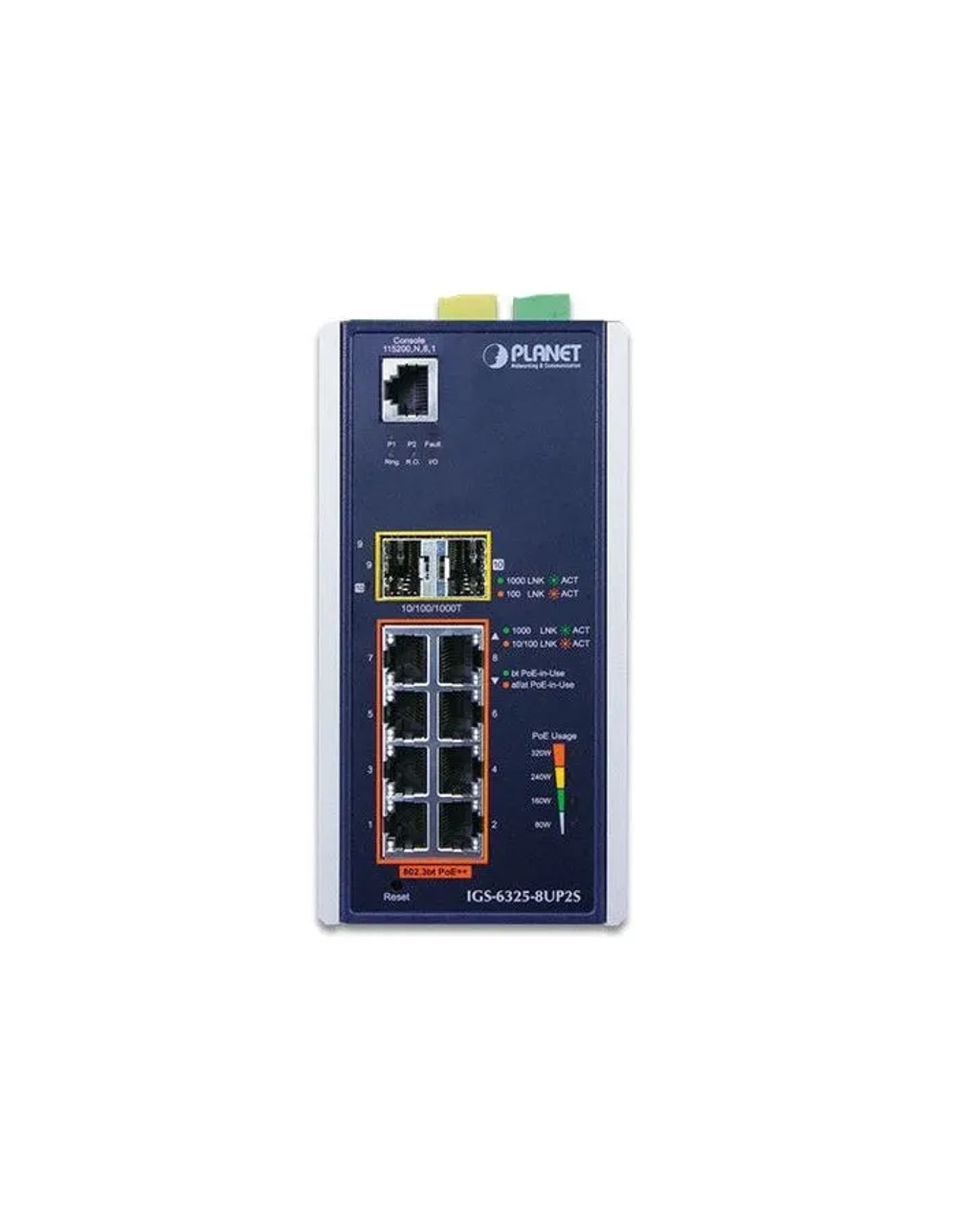 Коммутатор Planet IGS-6325-8UP2S