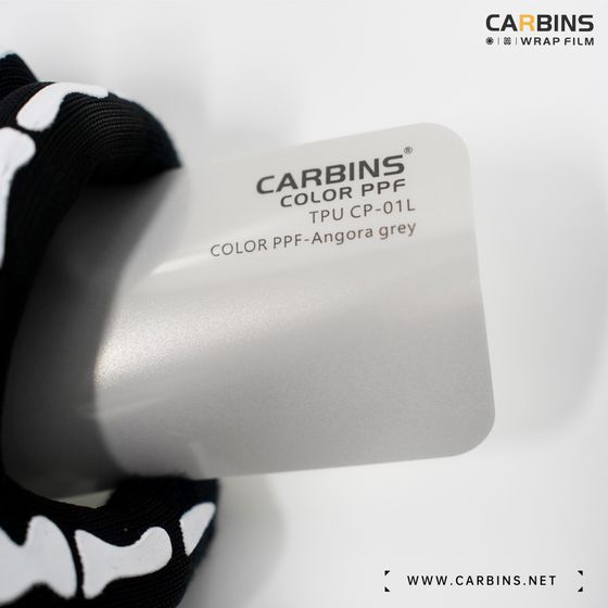 Веер образцов полиуретановой цветной пленки Carbins Color PPF