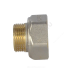 Переход латунь никель реборда Ду 25х20 (1"х3/4") ВР/НР 9021 ГОСТ 32585-2013 Aquasfera 9021-03