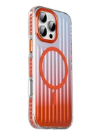 Чехол накладка iPhone 16 Pro Max 6.9" Gurdini Ocean Case (6) Transparent оранжевый
