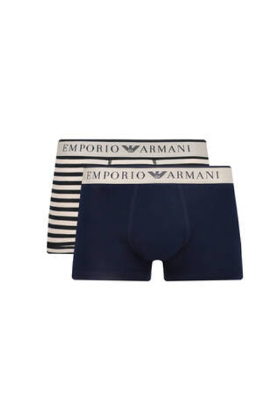 Трусики-боксеры 2шт. Emporio Armani - темно-синий(111210 4R542)