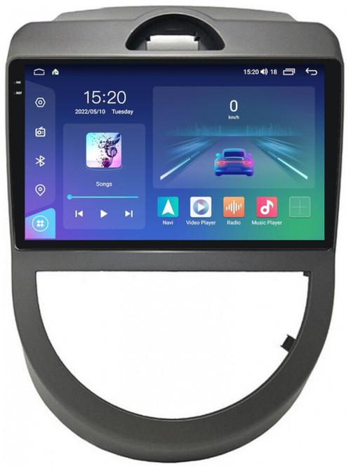 Магнитола для KIA Soul 2008-2011 (AM) - Parafar PF528RN2K на Android 13, Быстрая, QLED+2K, CarPlay, 4G SIM-слот