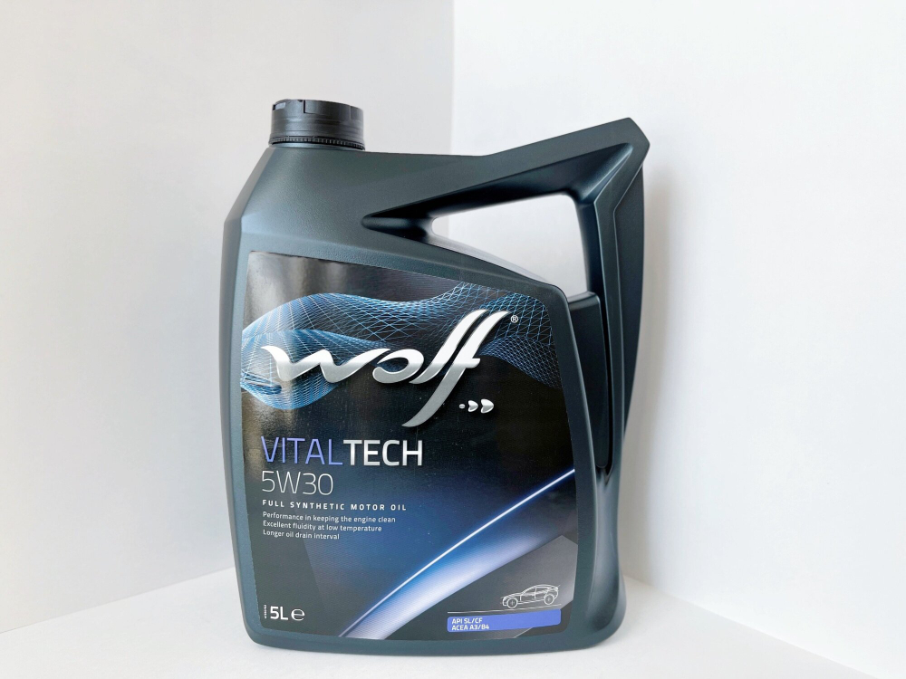 Масло моторное Wolf Oil VITALTECH 5W-30 синтетическое 5 л 8300011