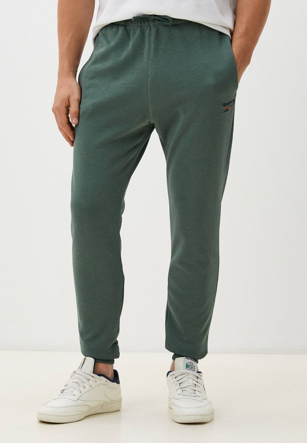 Брюки спортивные мужские REEBOK IDENTITY SMALL LOGO FT JOGGER