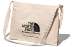 THE NORTH FACE 10L Reusable Bag Crossbody Bag Outdoor Bag Cotton Natural & Black Unisex