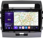 Магнитола для Toyota Land Cruiser 200 2007-2015 (экран климата внизу) - Kuberg OL-1620-1 QLed, Android 12, Быстрая, CarPlay, 4G SIM-слот