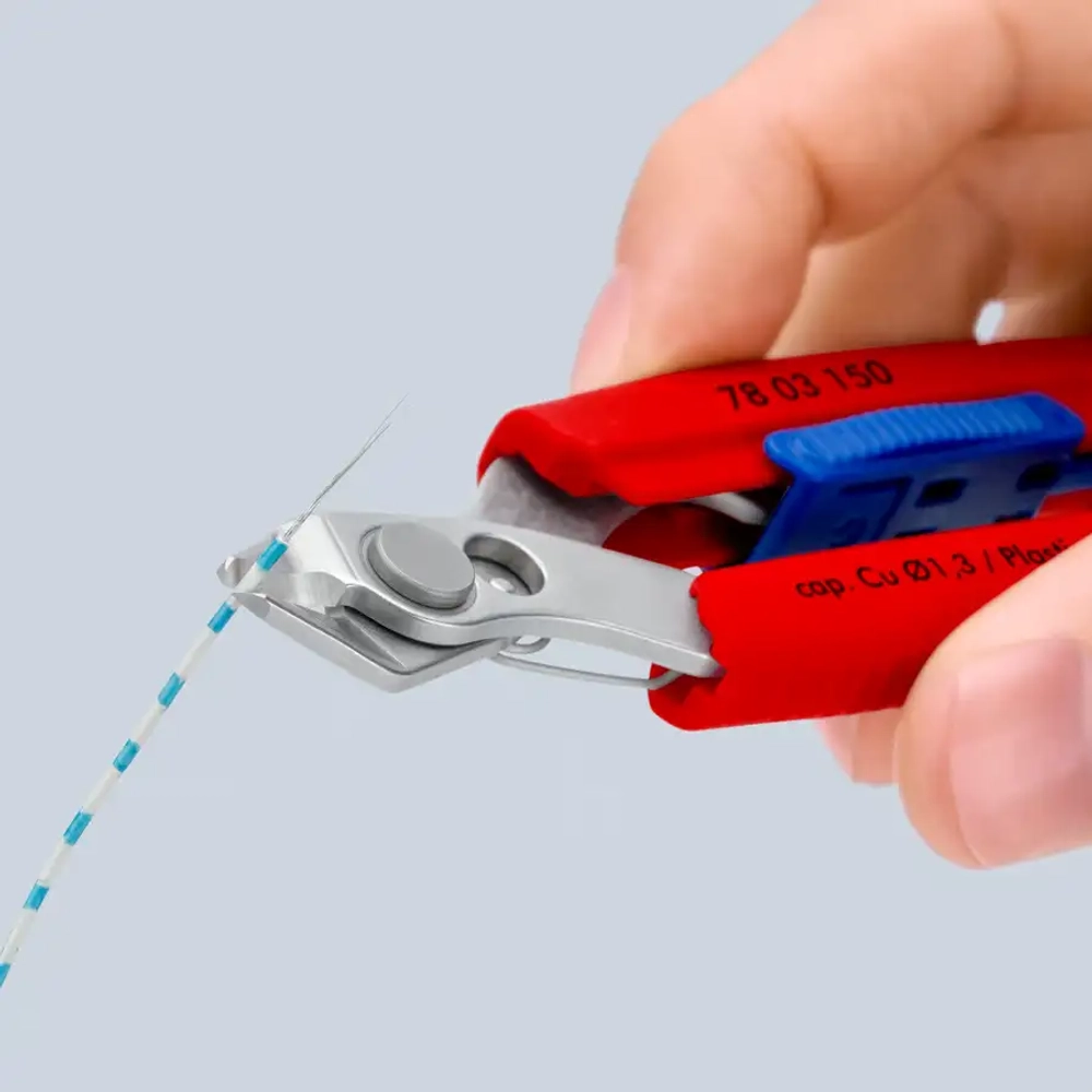 Кусачки Electronic Slim Knips 150 мм KNIPEX 78 03 150