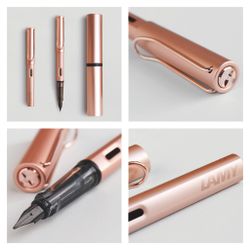 Перьевая ручка Lamy Lux 076 розовое золото (4031505)