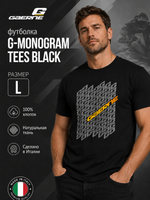 Футболка G-MONOGRAM TEES BLACK XL