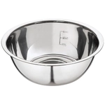 Миска Bowl-Roll-24, объем 2500 мл, из нерж стали, зеркальная полировка, диа 24 см