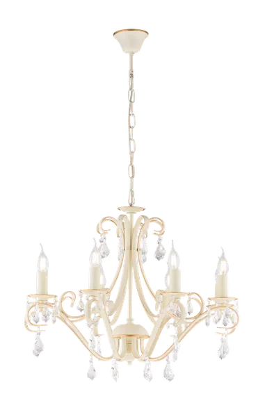 Люстра подвесная Sfera Sveta 85680/8B BGE+MGD, 8×40 Вт, золотая и бежевая