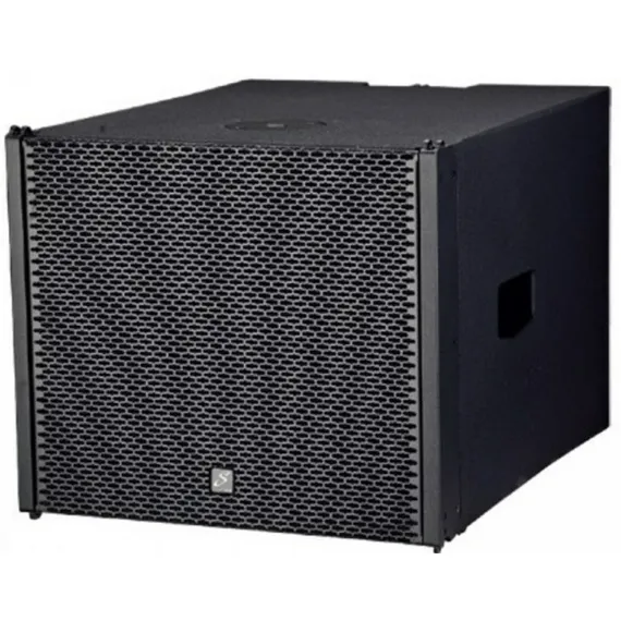 Studiomaster V5SA Активный сабвуфер со встроенным усилителем мощности и DSP модулем, элемент линейного массива с возможностью подвеса