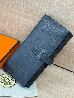 Портмоне Hermes из кожи крокодила
