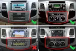Магнитола для Toyota HiLux 7 2011-2015 - Kuberg KP-1257FW монитор 12.5" в стиле LEXUS на Android 13, Быстрая, CarPlay, 4G SIM-слот