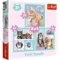 Puzzle - "3in1" - Sweet animals / Trefl
