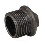 Заглушка чугун Ду 25 (1") НР Fittex PLUS