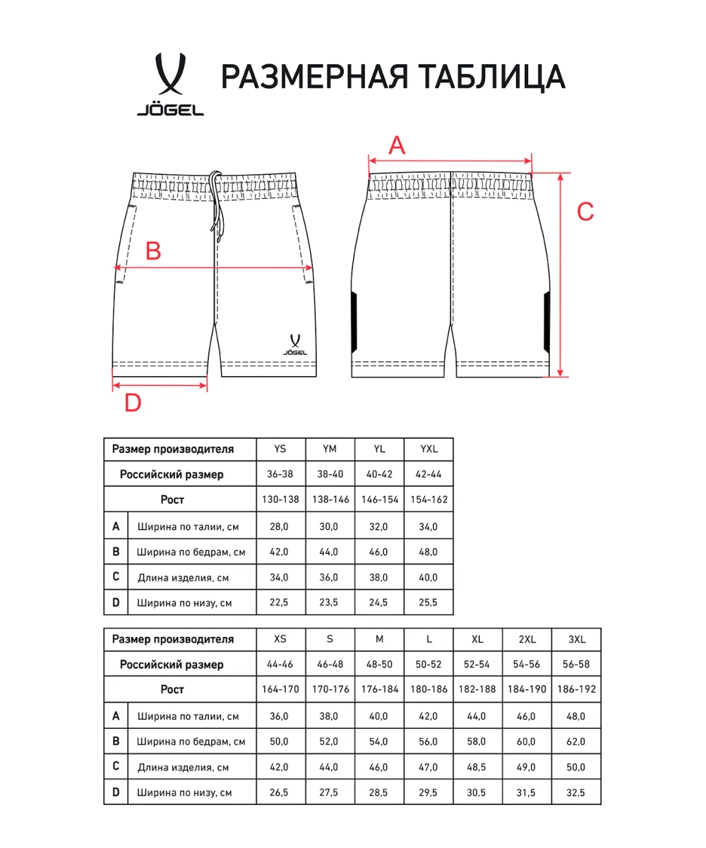 Шорты тренировочные CAMP 2 Training Poly Shorts, темно-синий